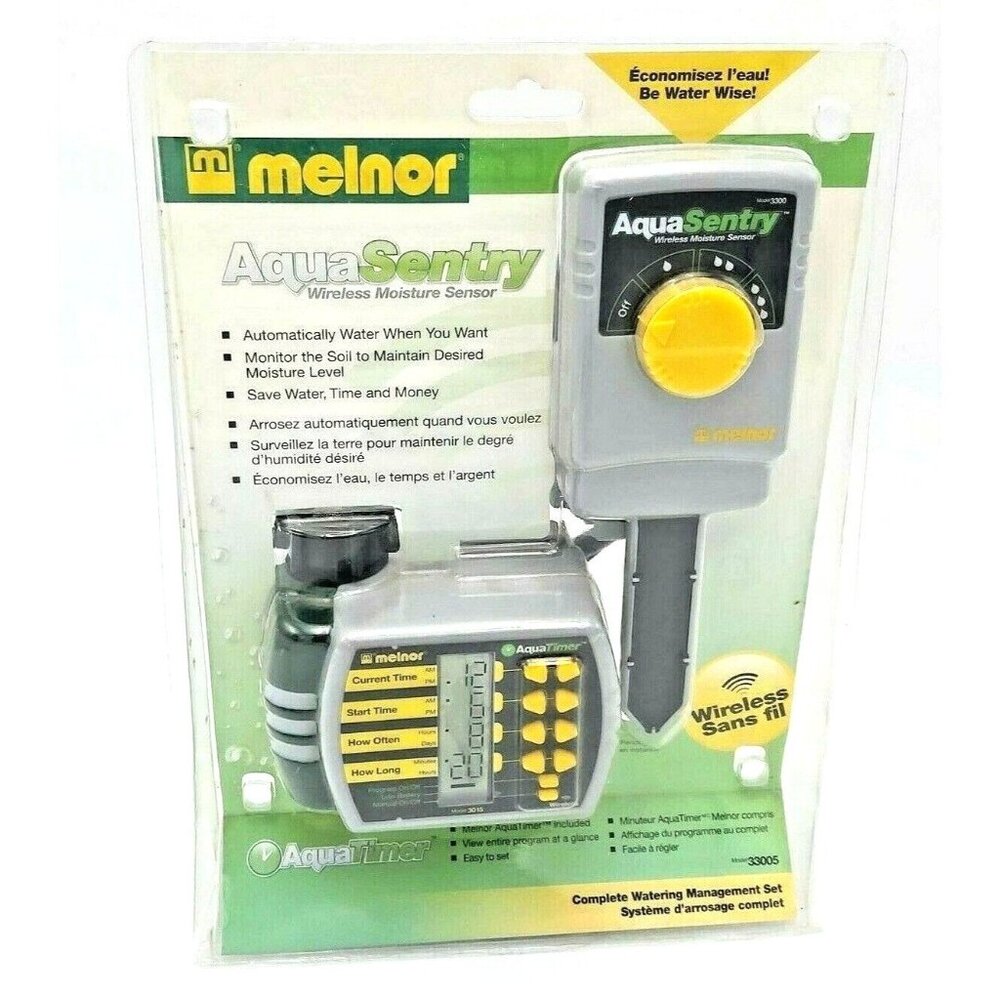 Melnor 33005 Aqua Sentry Wireless Moisture Sensor-Brand New Prevent Overwatering